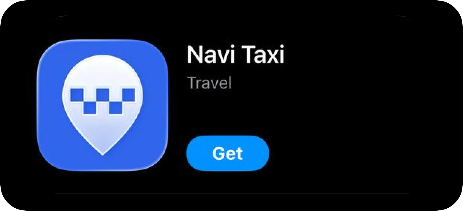 Карточка Navi Taxi в App Store